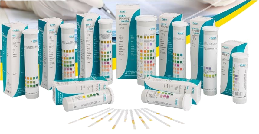 Urine analysis - Diagnostic strips 