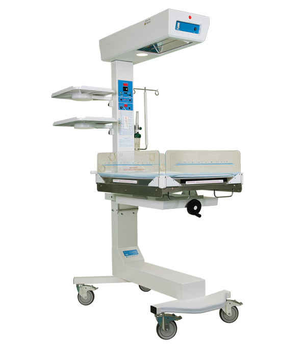 Infant Radiant warmer with oxygen cylinder