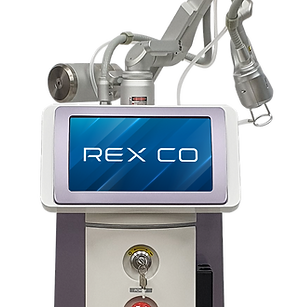 Fractional CO2 laser with RF tube