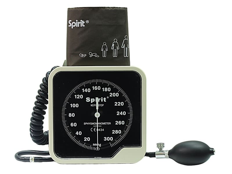 Wall Model Square Face Aneroid Sphygmomanometer