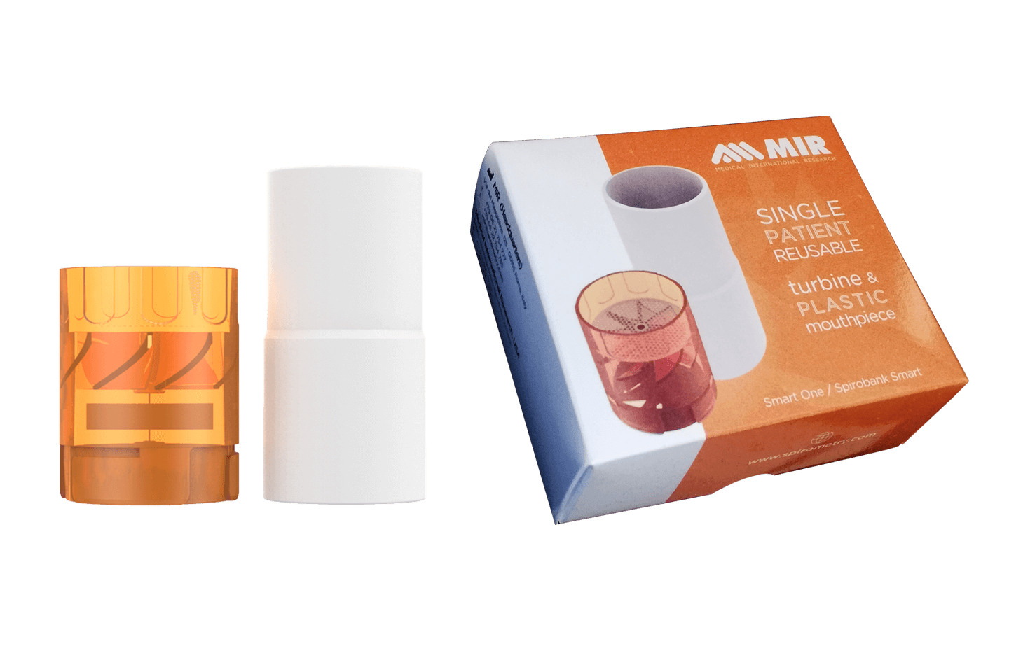 Single Patient Reusable Turbine and Mouthpiece