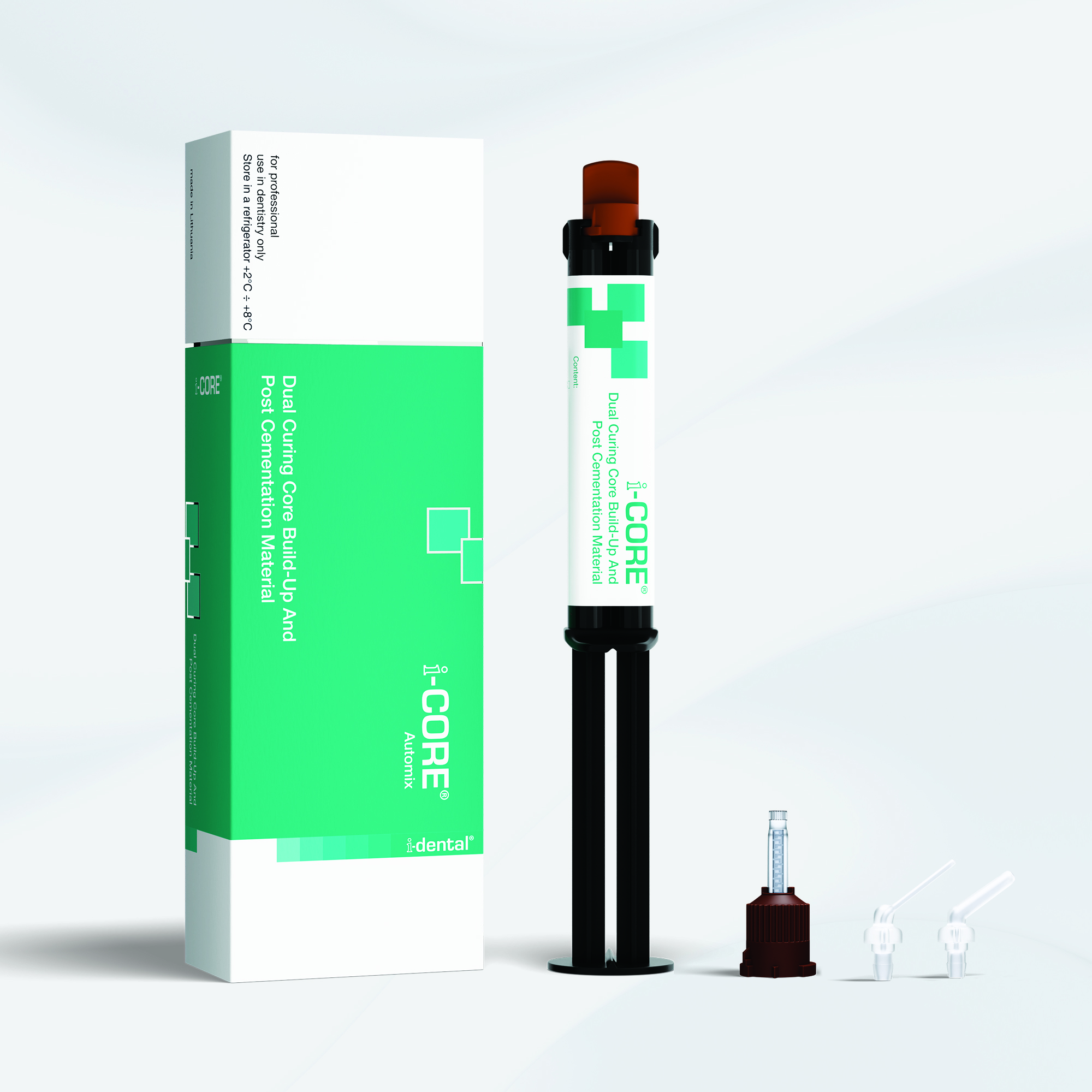 Dual Curing Core Build-up and Post Cementation Material