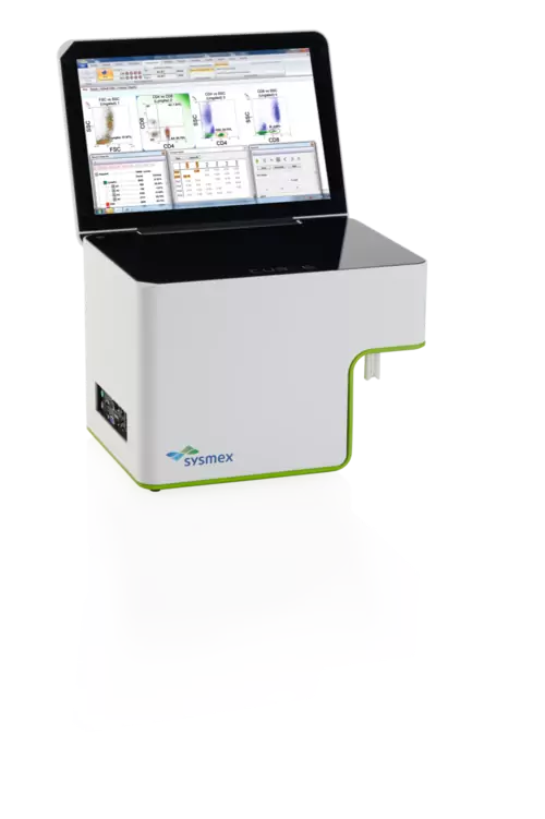 Compact and economic flow cytometer