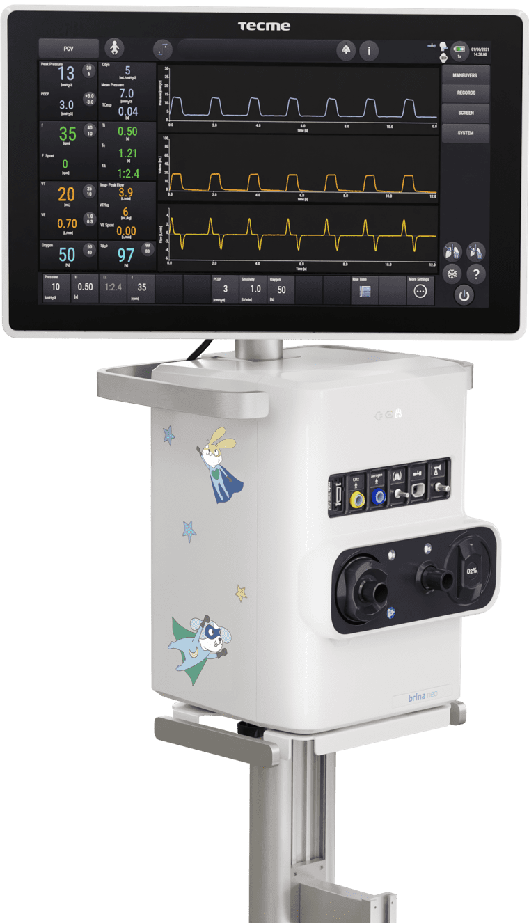 Neonatal high-end mechanical Ventilator