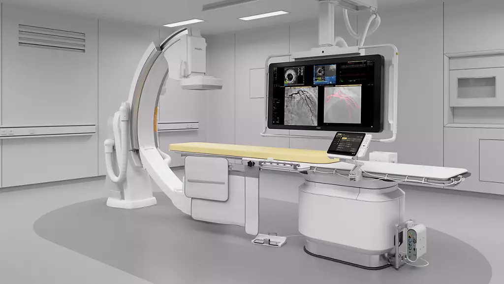 Image Guided Therapy System Monoplane Floor Mounted