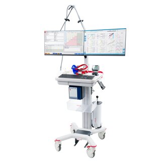 Cardio-respiratory stress test ECG equipment