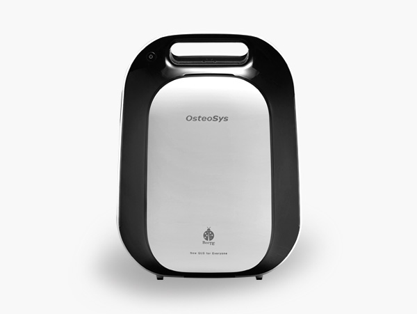 Portable wireless QUS bone mineral densitometer